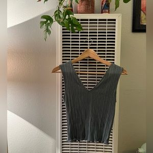 Everlane Cropped ribbed Tank Top